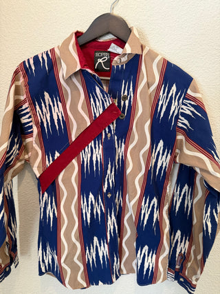 Vintage Roper Cowboy Pro Rodeo Western Shirt