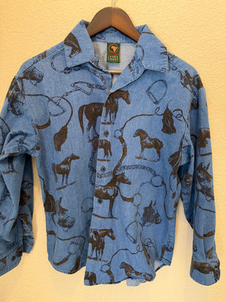 Vintage Western Washington Dee Cee “Ivory Coast” Shirt