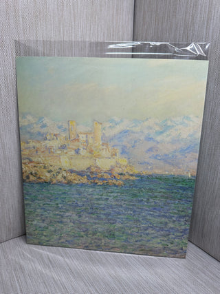 Antibes Afternoon Effect Claude Monet Impressionist Coastal Fort Seascape Book Print
