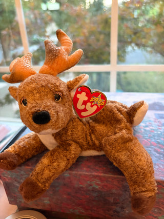 2000 Ty Beanie Baby "Roxie" the Reindeer