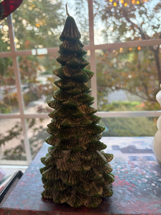 Vintage Illuminations Tree Candle