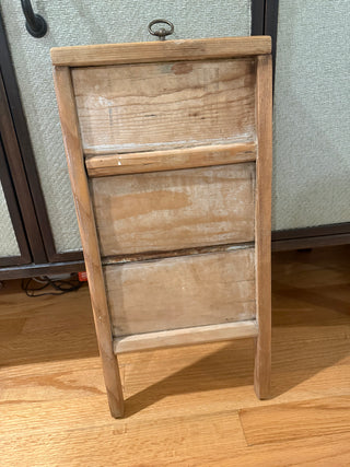 Antique Washboard Key Rack with Magnets