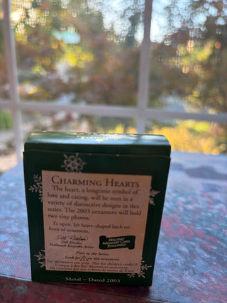 Vtg 2003 Hallmark Miniature Charming Hearts Ornament