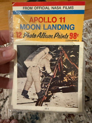 Apollo 11 Moon Landing 12 Piece Photo Prints