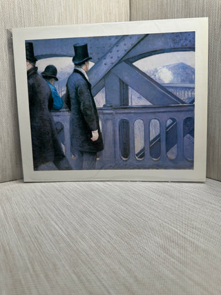 On the Europe Bridge Gustave Caillebotte Le Pont de l'Europe Book Print
