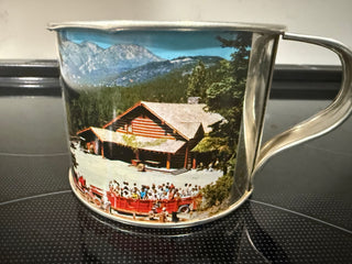 Vintage Ponderosa Ranch Tin Cup Big Hoss Bonanza TV Show