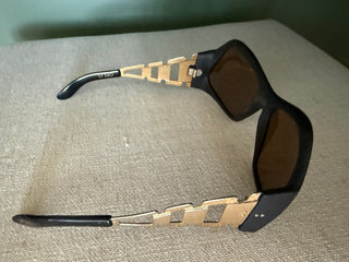 1970’s Black and Gold Square France TT Sunglasses