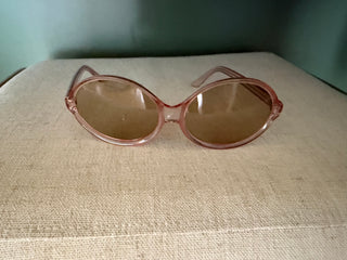 1970’s France Clear Pink Sunglasses