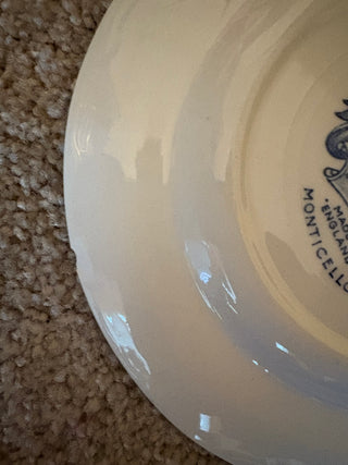 Liberty Blue Bread Plate  Has a chip or crack