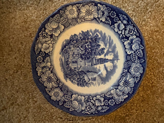 Liberty Blue Saucer  No chips