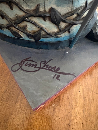 LE-Jim Shore (signed) 24” Old Witch with cane