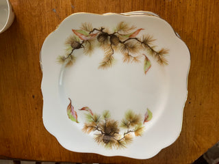 VTG Kyoto Japan "Pines"  Square Salad Plate