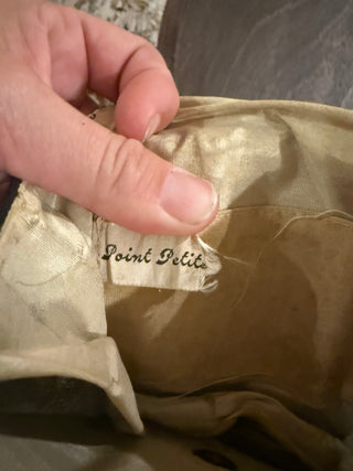 Point Petite Antique Tapestry Purse