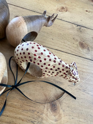 Wooden Animal Napkin Rings