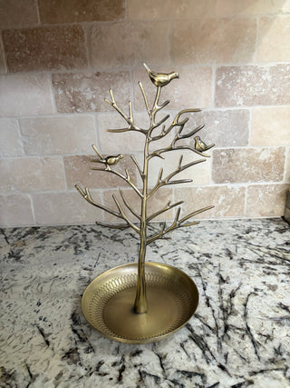 Brass Jewelry Holder