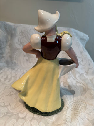 Vtg Hedi Schoop Dutch Girl Ceramic Figurine