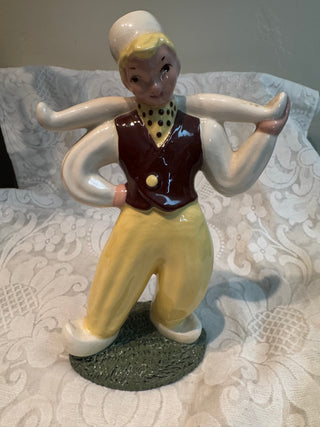 Vtg Hedi Schoop Dutch Boy Ceramic Figurine