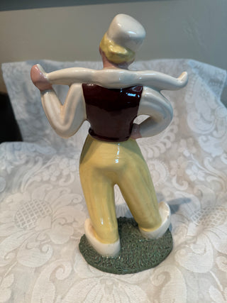 Vtg Hedi Schoop Dutch Boy Ceramic Figurine