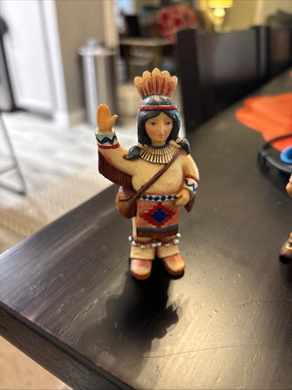 LE - Jim Shore Native American statue