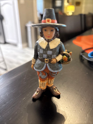 LE - Jim Shore Pilgrim figurine