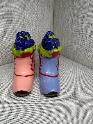 Cowboy Boot Salt Pepper Shaker Set 2pc