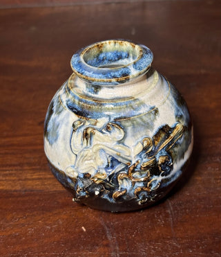 Small handmade ceramic vase