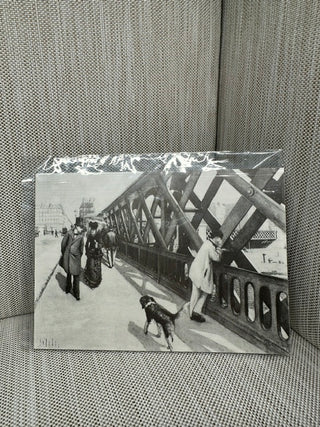 Gustave Caillebotte "Le Pont de l'Europe" Fine Art Postcard Print