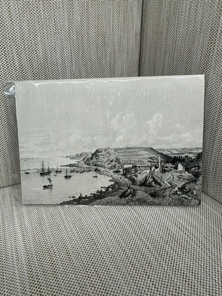 Port en Bessin Harbor Seascape Postcard Art Book Print 5x3.5 Adolphe Maugendre
