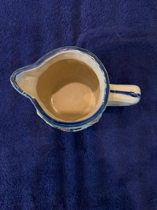 Vtg Art Pottery Small Pitcher