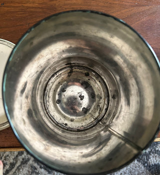 MG vintage bird tin