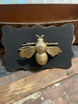 Handmade Gold Bee Faux Taxidermy Wall Décor