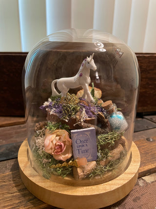 Handmade Enchanted Unicorn “Once Upon a Time” Cloche