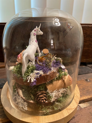 Handmade Enchanted Unicorn “Once Upon a Time” Cloche