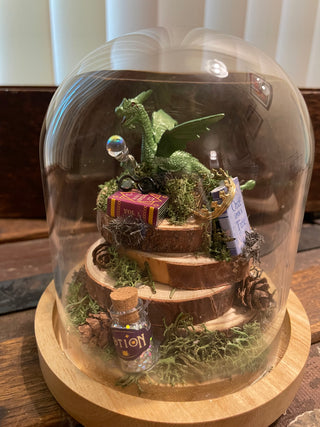 Handmade Enchanted Dragon “Once Upon a Time” Cloche