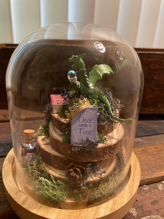 Handmade Enchanted Dragon “Once Upon a Time” Cloche