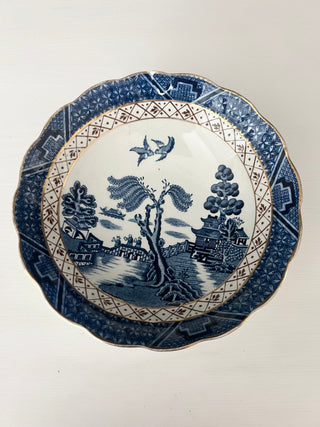 Real old willow vintage bowl-as is