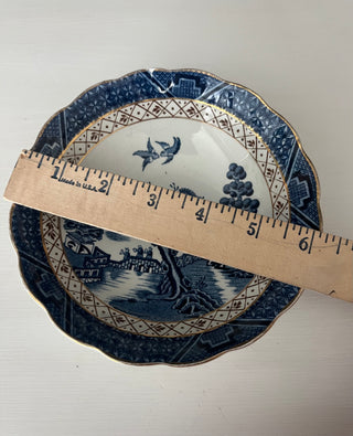 Real old willow vintage bowl-as is