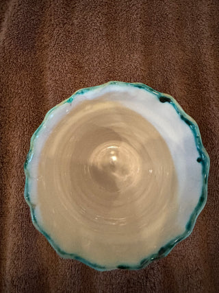 Vtg Italian Art Pottery Planter