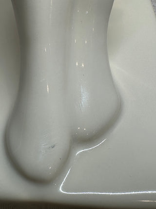 Vintage Royal Haeger Mother and Child Statue White Gloss Ceramic Figurine 6053