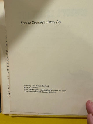 Cowboy’s Secret Life by Joan Walsh Anglund