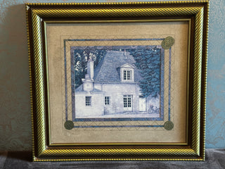 Paragon Picture Gallery The Gatehouse Framed Art Print Caldwell Gold 26"