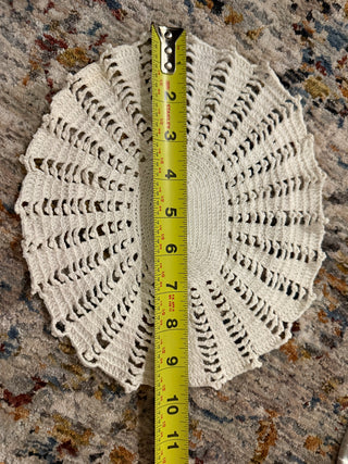 White Vintage Doily 9.5”
