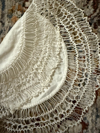 Vintage Handmade White Doily