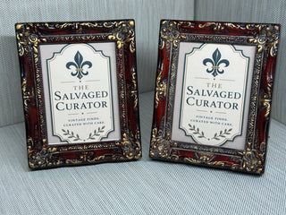 Vintage Ornate Baroque Mini Picture Frame