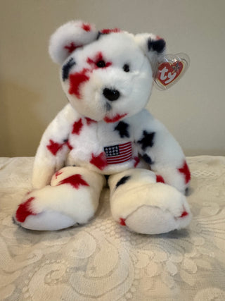 Glory TY 14" Beanie Baby Plush Bear
