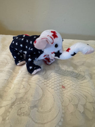 Righty Elephant 2000 TY Beanie Baby