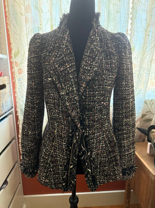 McGinn Tweed Multicolor Blazer Size 4