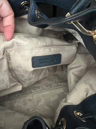 Michael Kors Navy Camden handbag