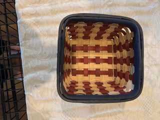 American Flag Themed Woven Basket