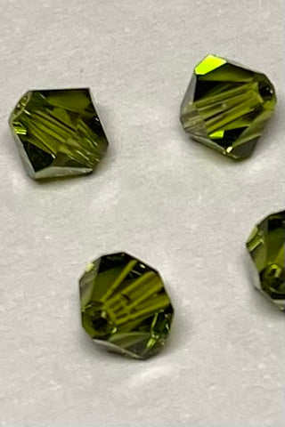 Swarovski Bicone 4mm Olivine 40/pk